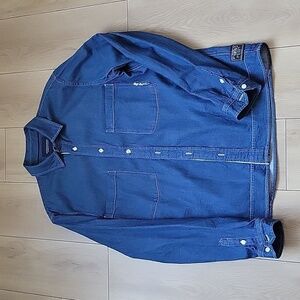 Scotch & Soda Blue Casual Button Down Shirt